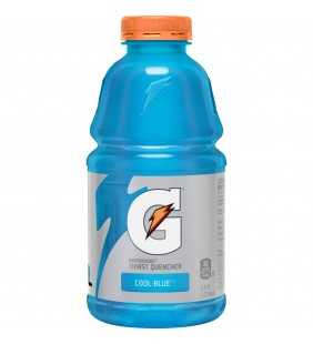 Gatorade Thirst Quencher Sports Drink, Cool Blue, 32 oz Bottle