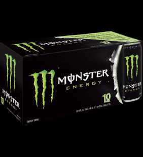Monster Original Energy Drink, 16 Fl. Oz., 10 Count