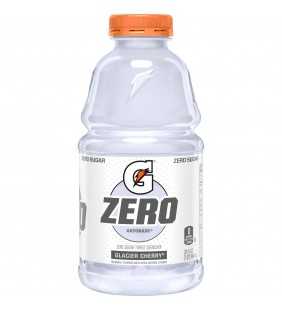 Gatorade G Zero Thirst Quencher, Glacier Cherry, 32 oz Bottle