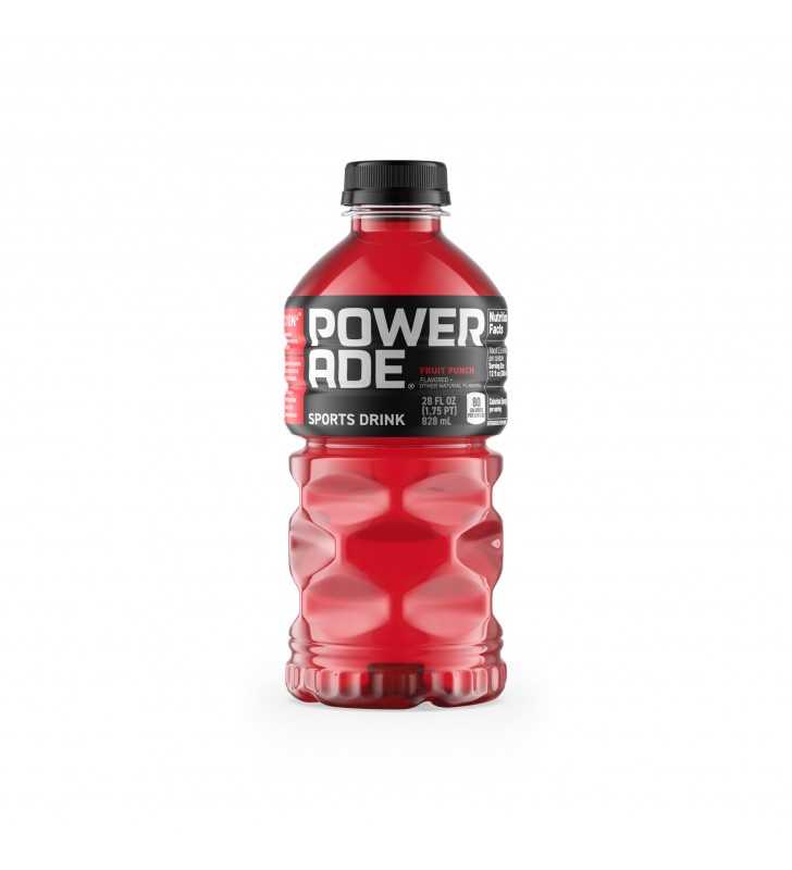 POWERADE Fruit Punch, ION4 Electrolyte Enhanced Fruit Flavored Sports ...