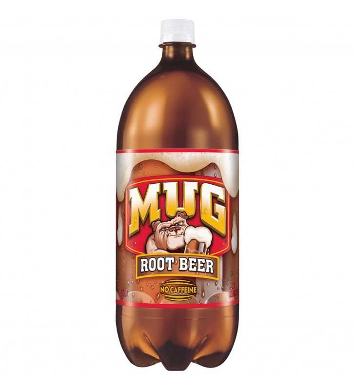 Mug Root Beer Soda 2 Liter Plastic Bottle