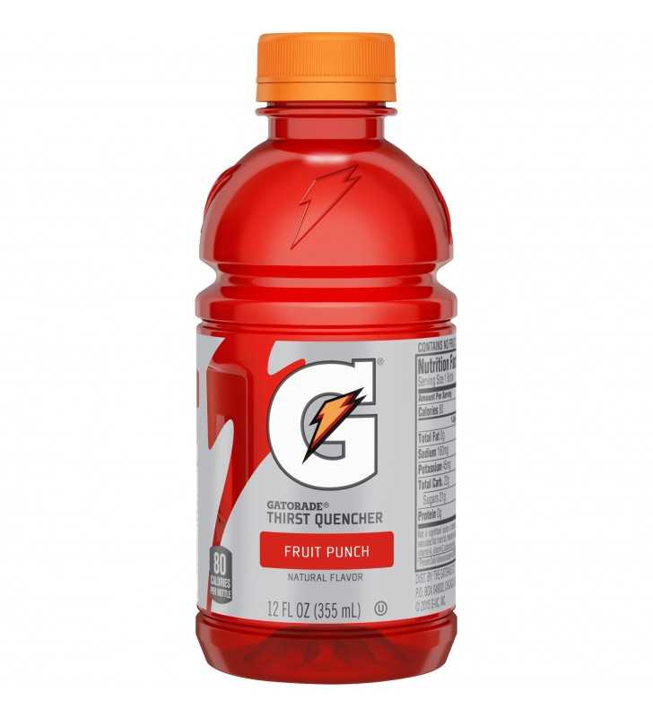 Gatorade Water Bottle Set of 12