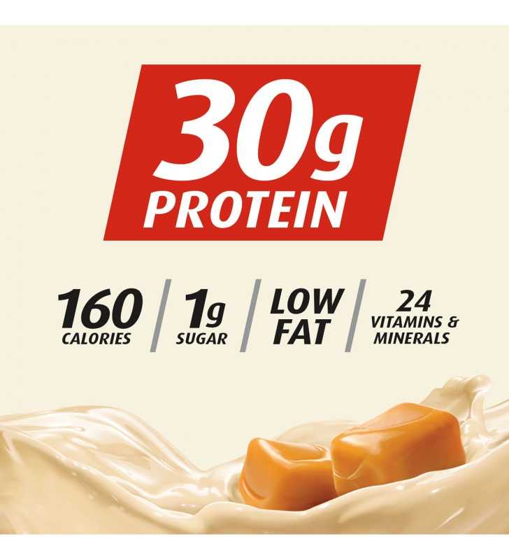 Premier Protein Shake, Caramel, 30g Protein, 11 Fl Oz, 4 Ct