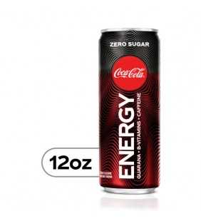 Coca-Cola Energy Zero Sugar, 12 Fl Oz Single Can