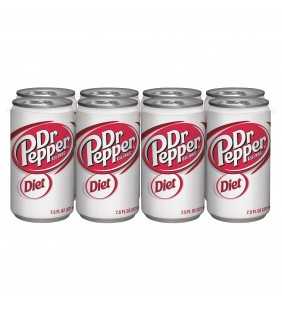 Diet Dr Pepper Soda, 7.5 Fl. Oz., 8 Count