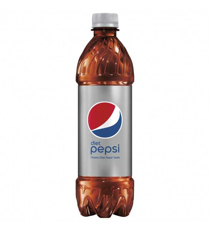 Diet Pepsi Soda, 16.9 oz Bottles, 6 Count