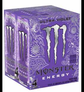 Monster Energy Ultra Violet 4pk
